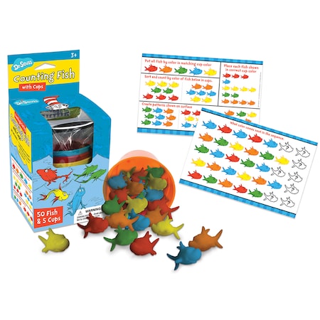 Eureka Dr. Seuss Counting Fish with Cups 867564